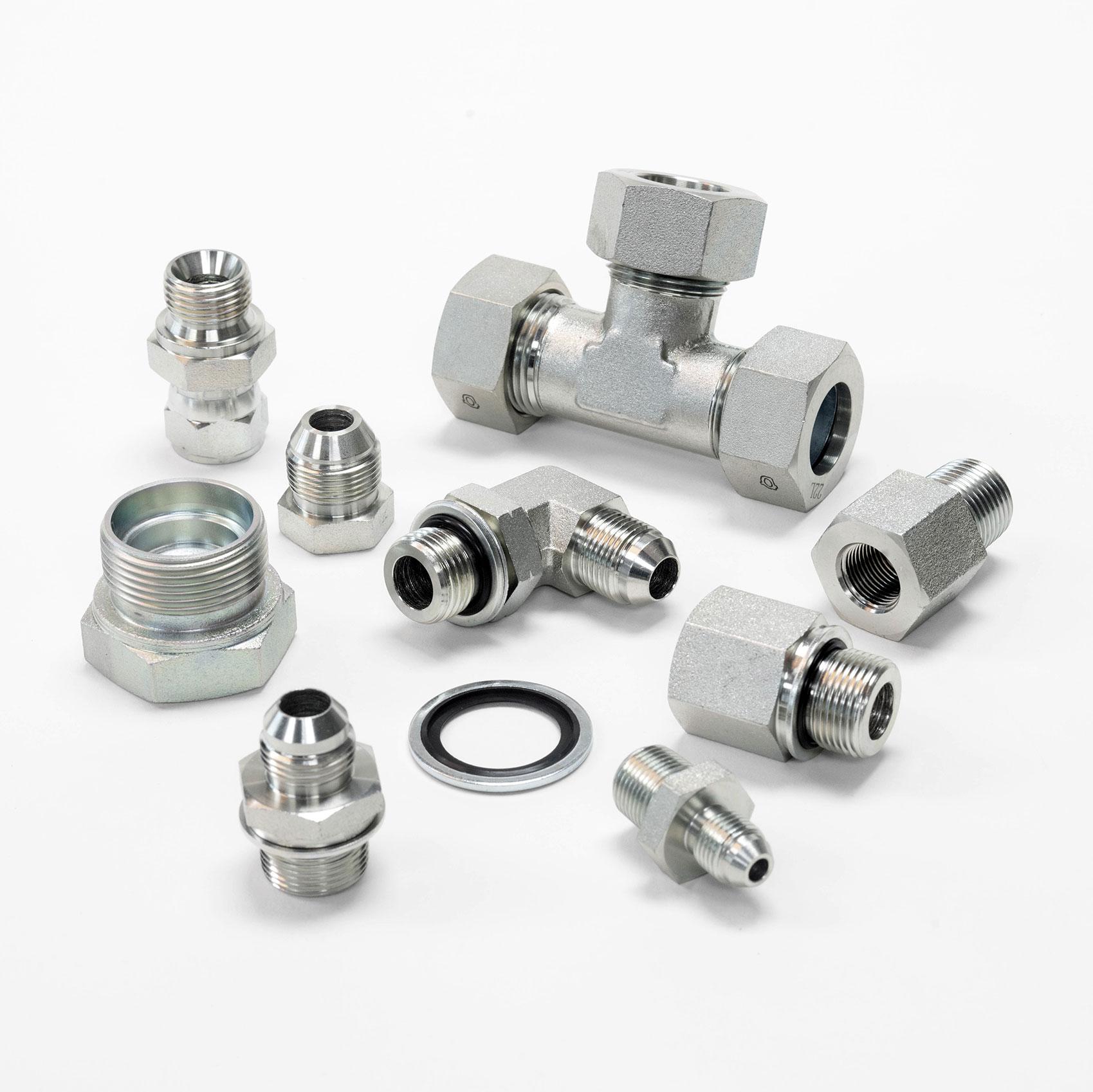 Metric Hydraulic Adapters and Fittings