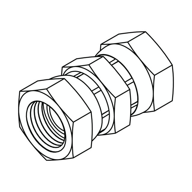 Pipe Dual Swivel Union