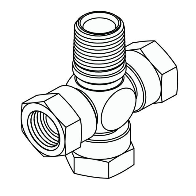 Pipe Swivel Cross