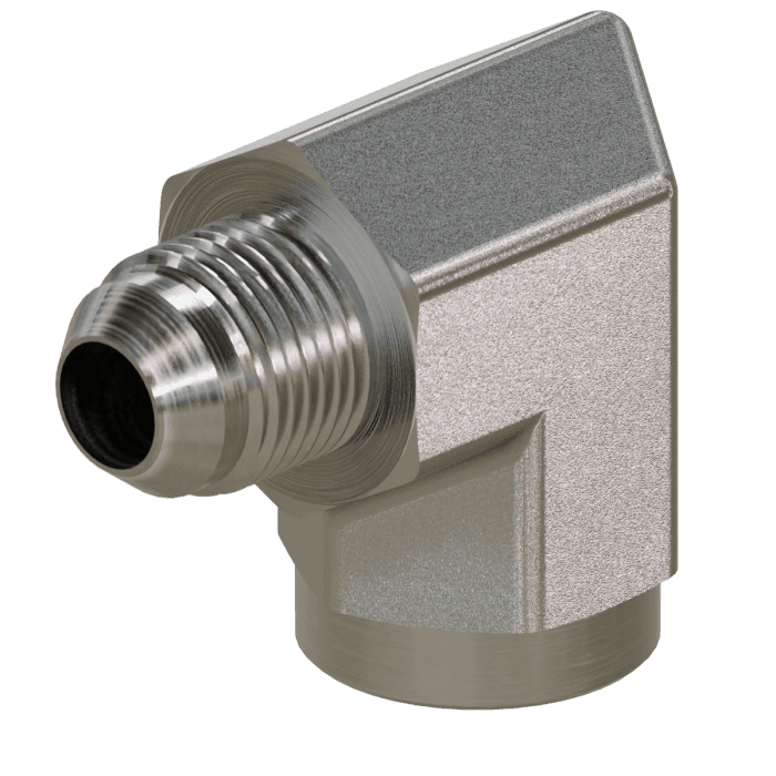 JIC to Pipe Elbow 90&deg;