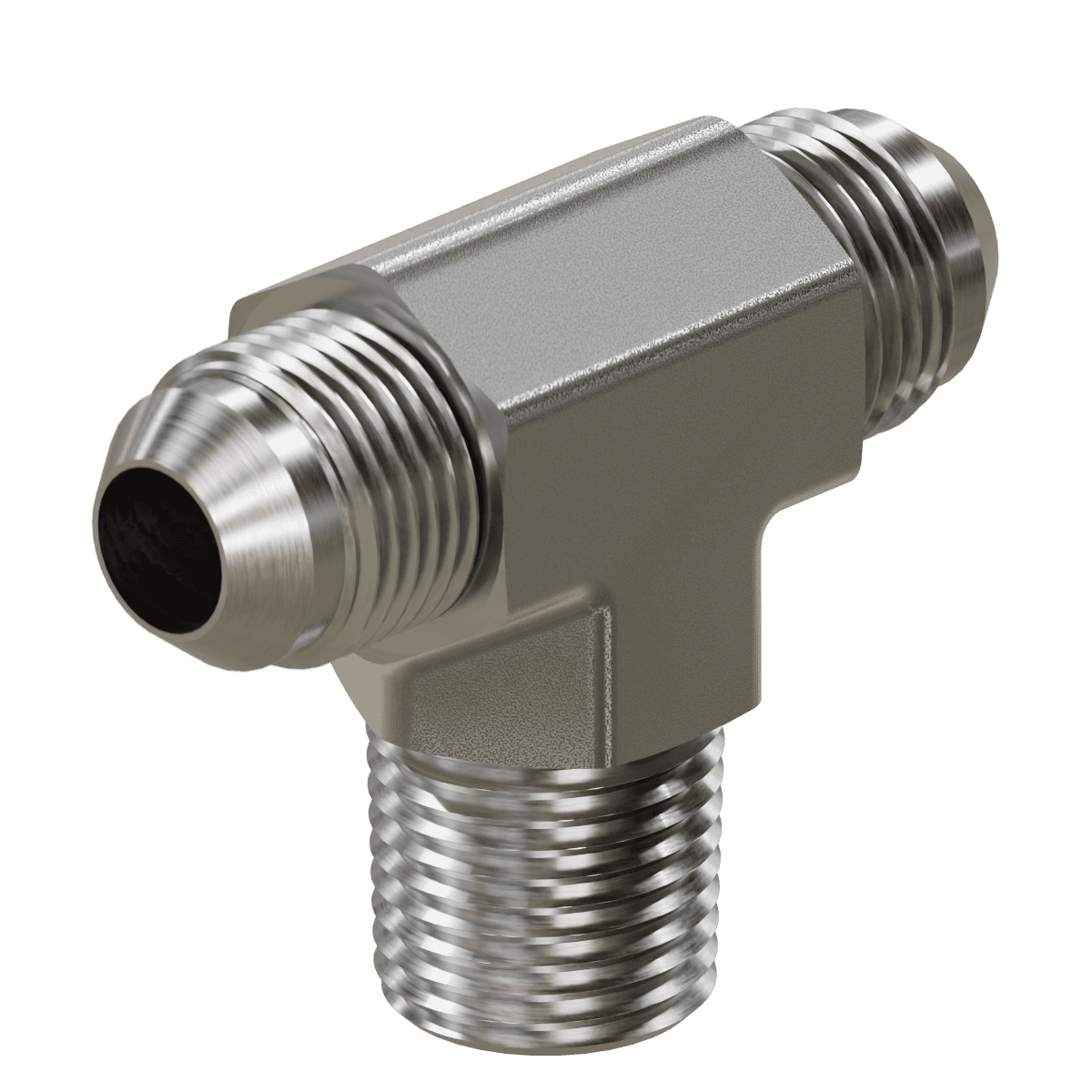 JIC to Pipe Branch Tee