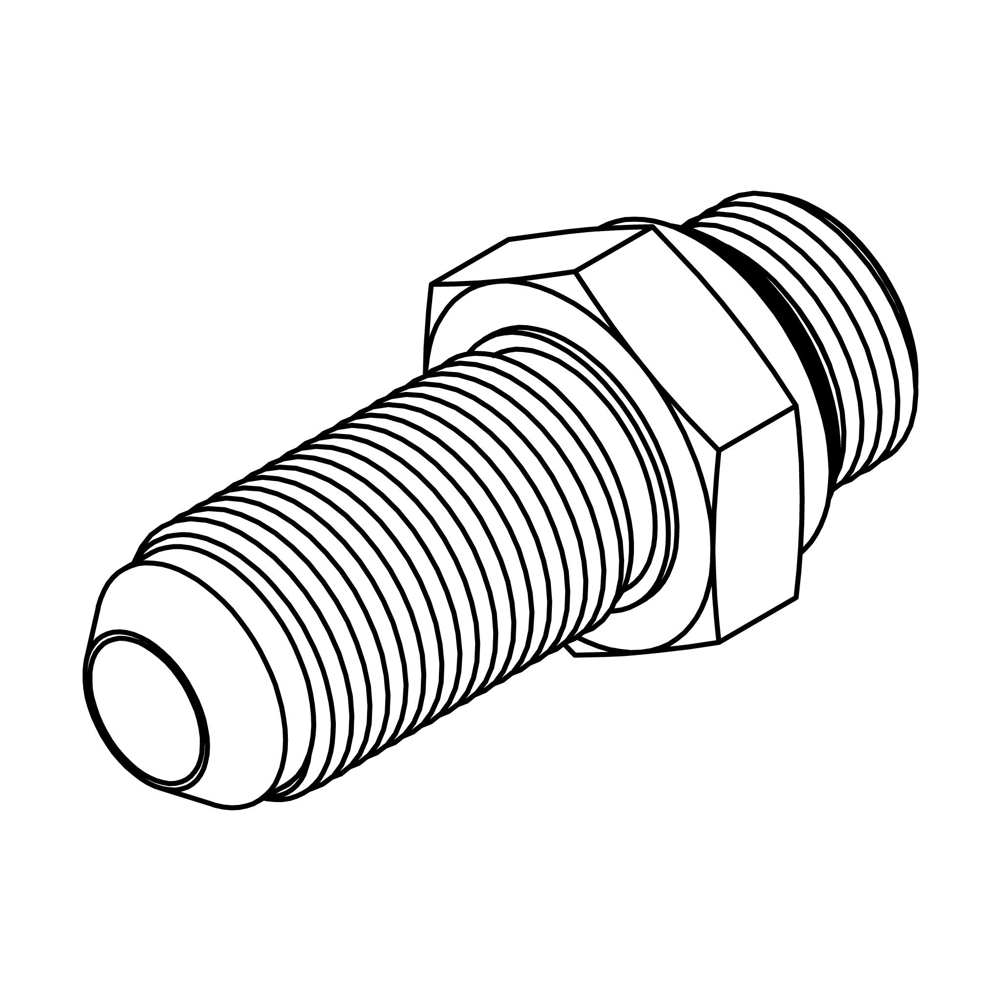 JIC to O-Ring Bulkhead
