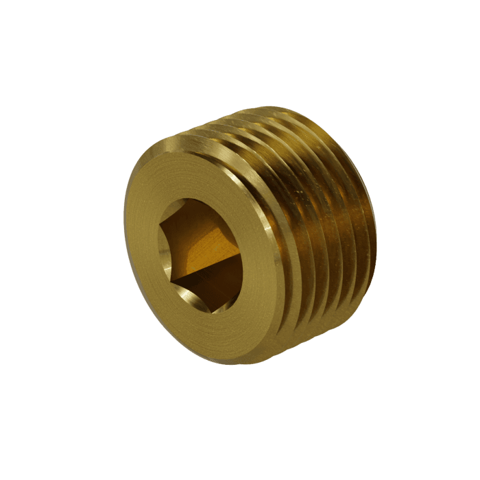 Hollow Hex Pipe Plug