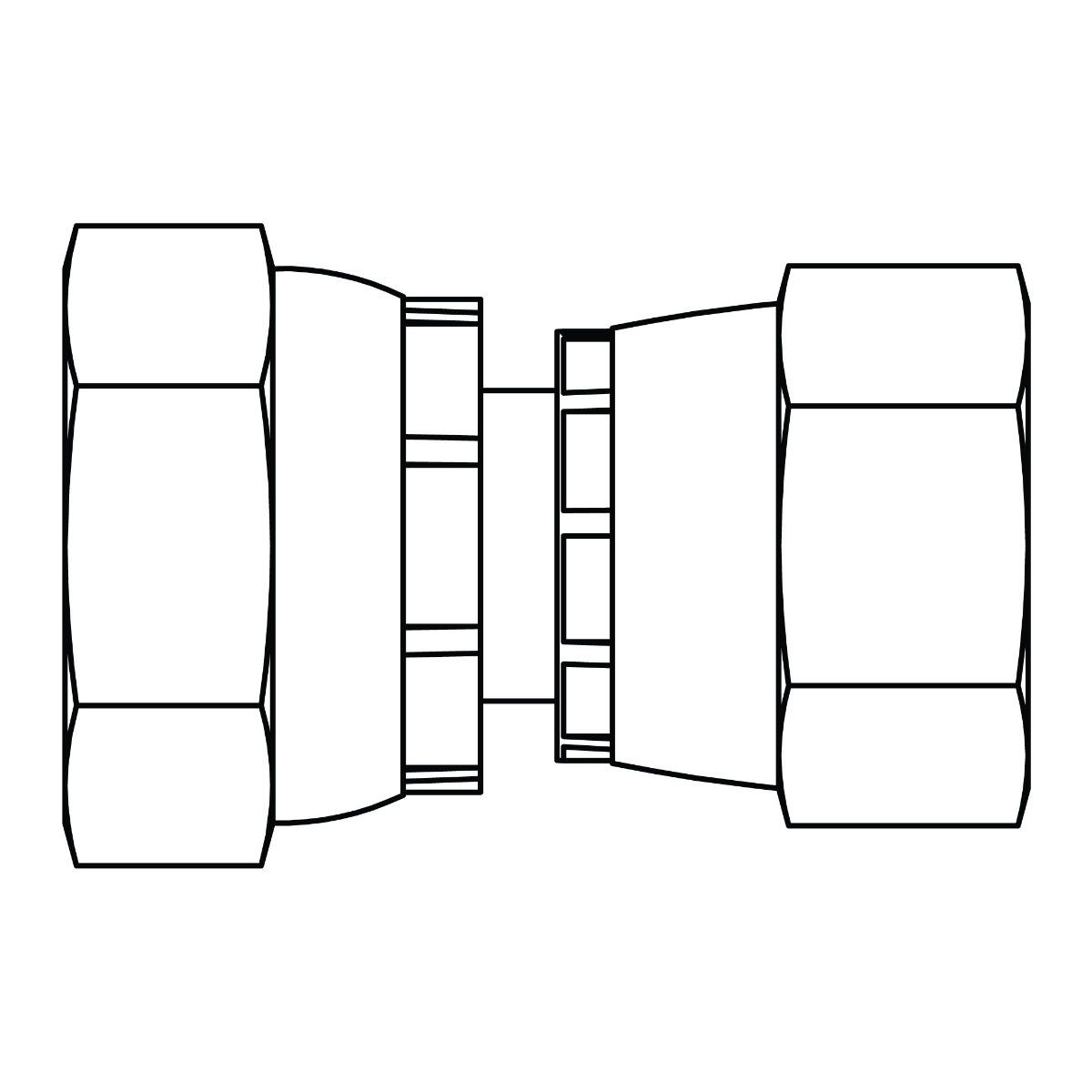 BSPP Swivel to JIC Swivel