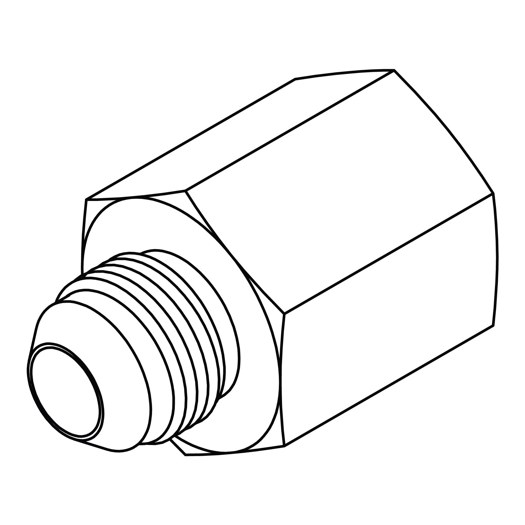 JIC - JIS Solid (30° Seat BSPP Thread)