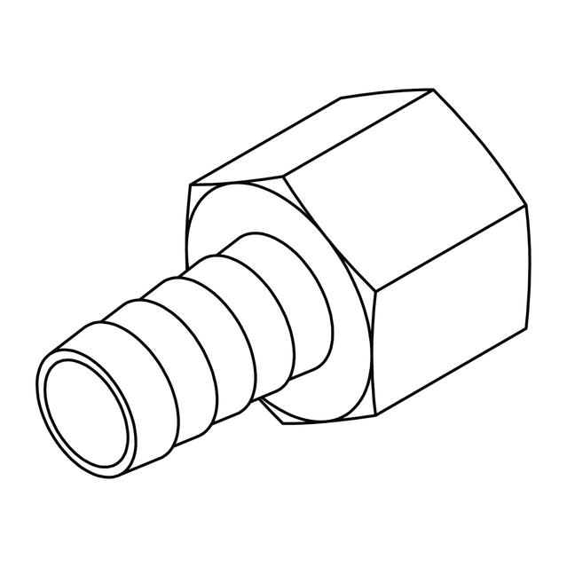 Hose Barb to Pipe (RIGID)