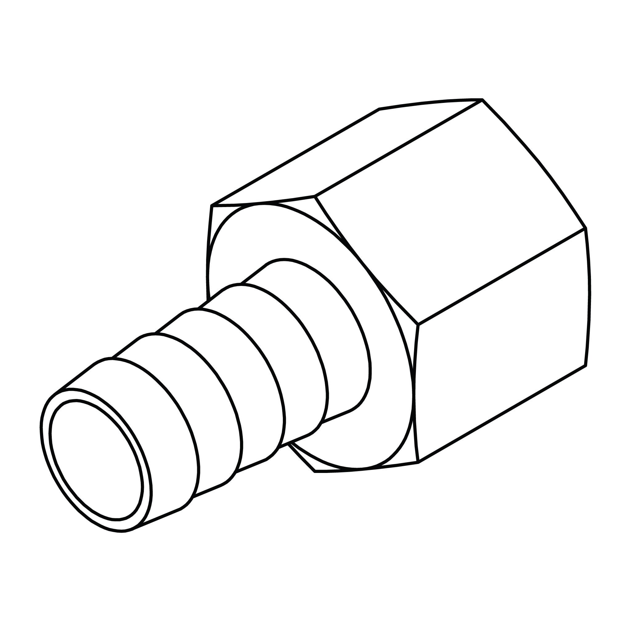 Hose Barb to Pipe (RIGID)