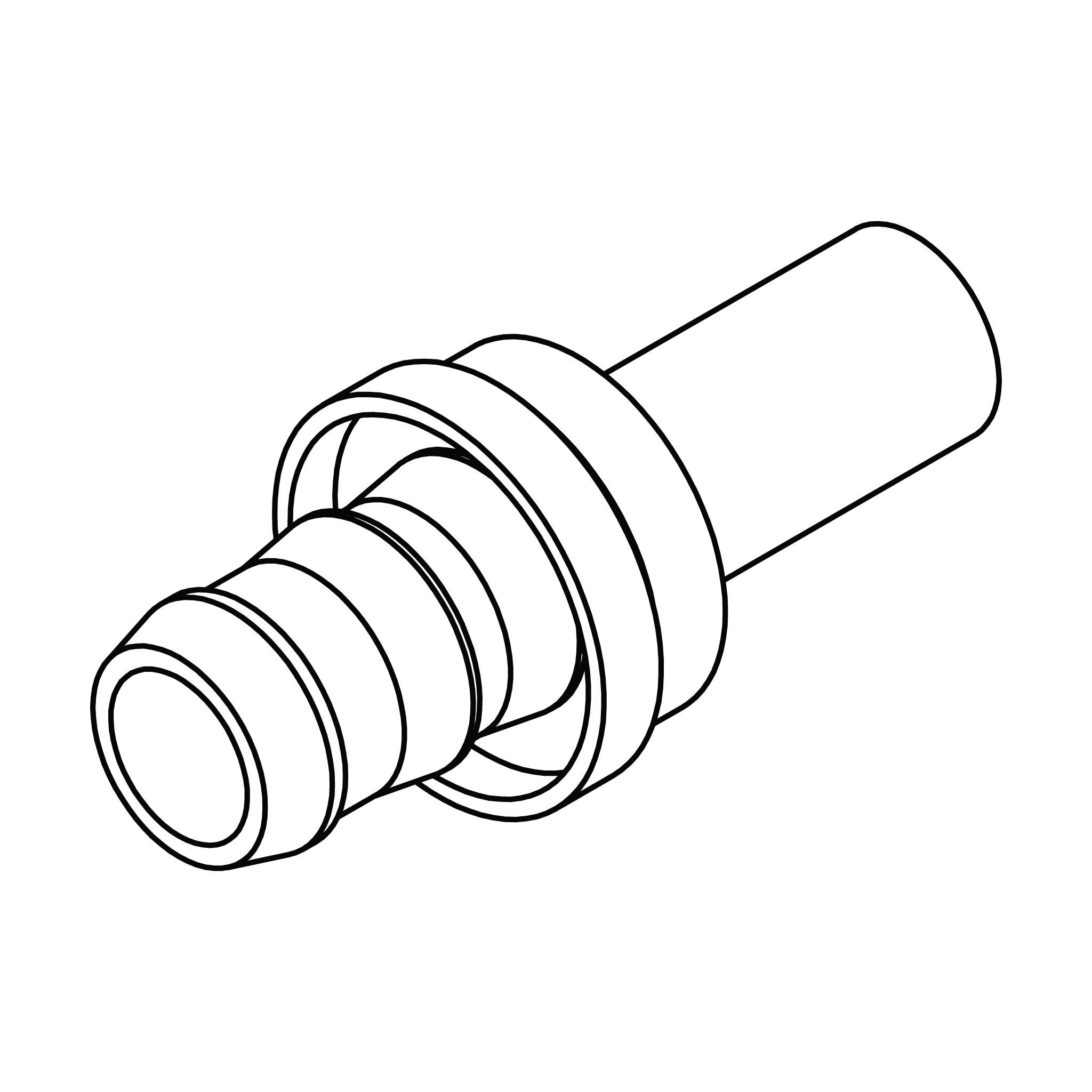 Push-on Barb to Standpipe
