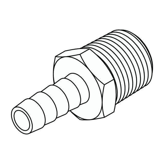 Hose Barb to Pipe