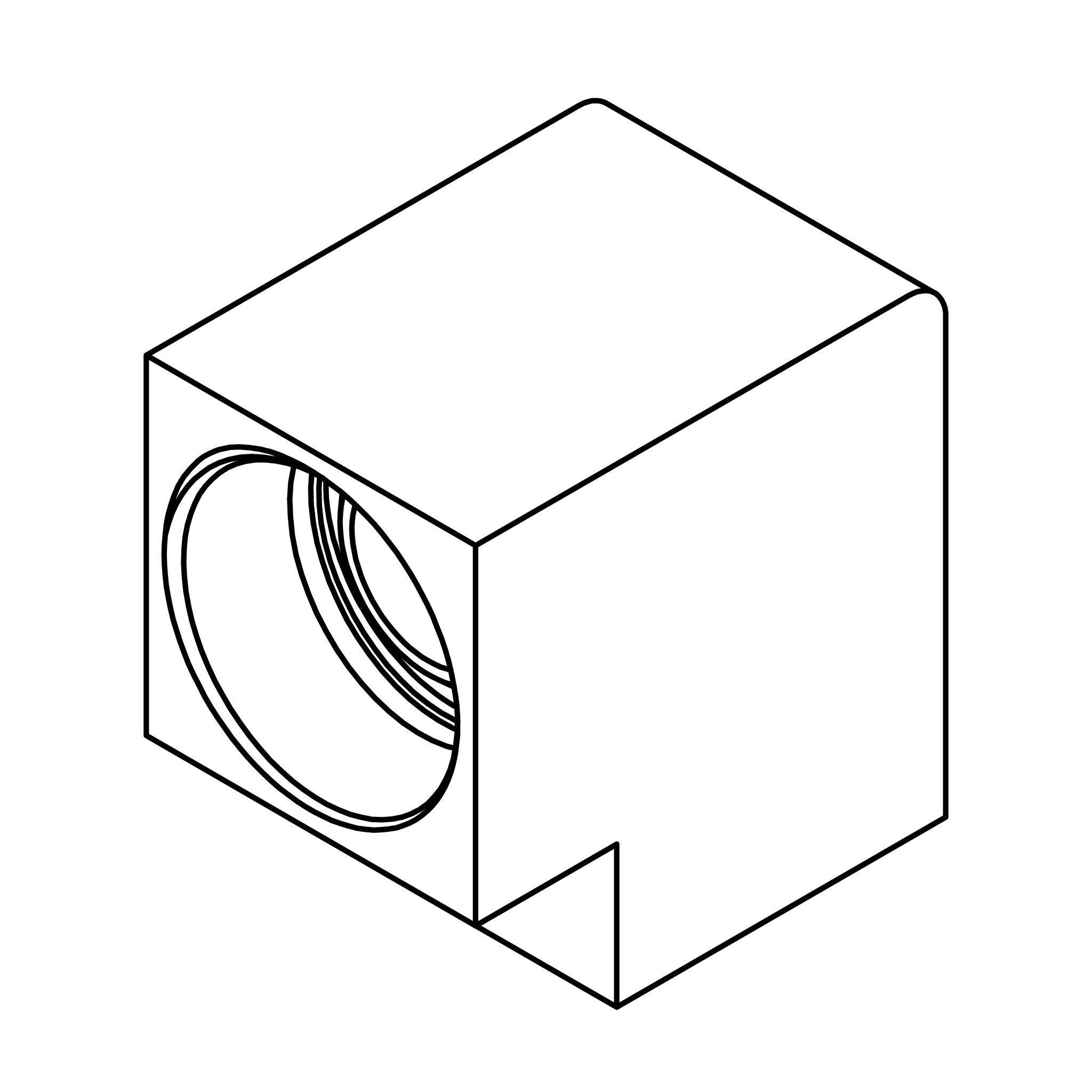 Tube to Pipe Elbow 90°