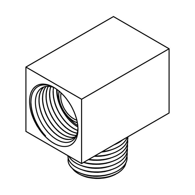 Tube to Pipe Branch Tee