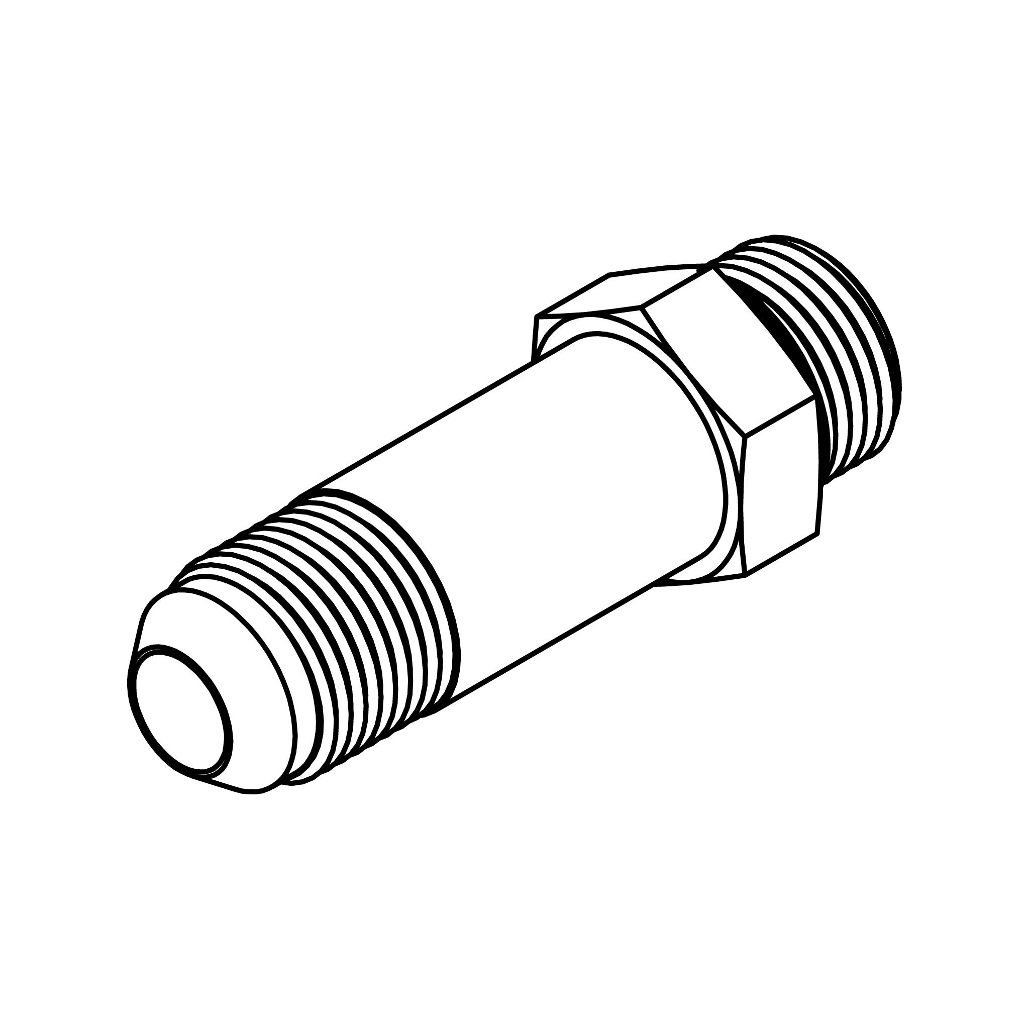 JIC to O-Ring - Long