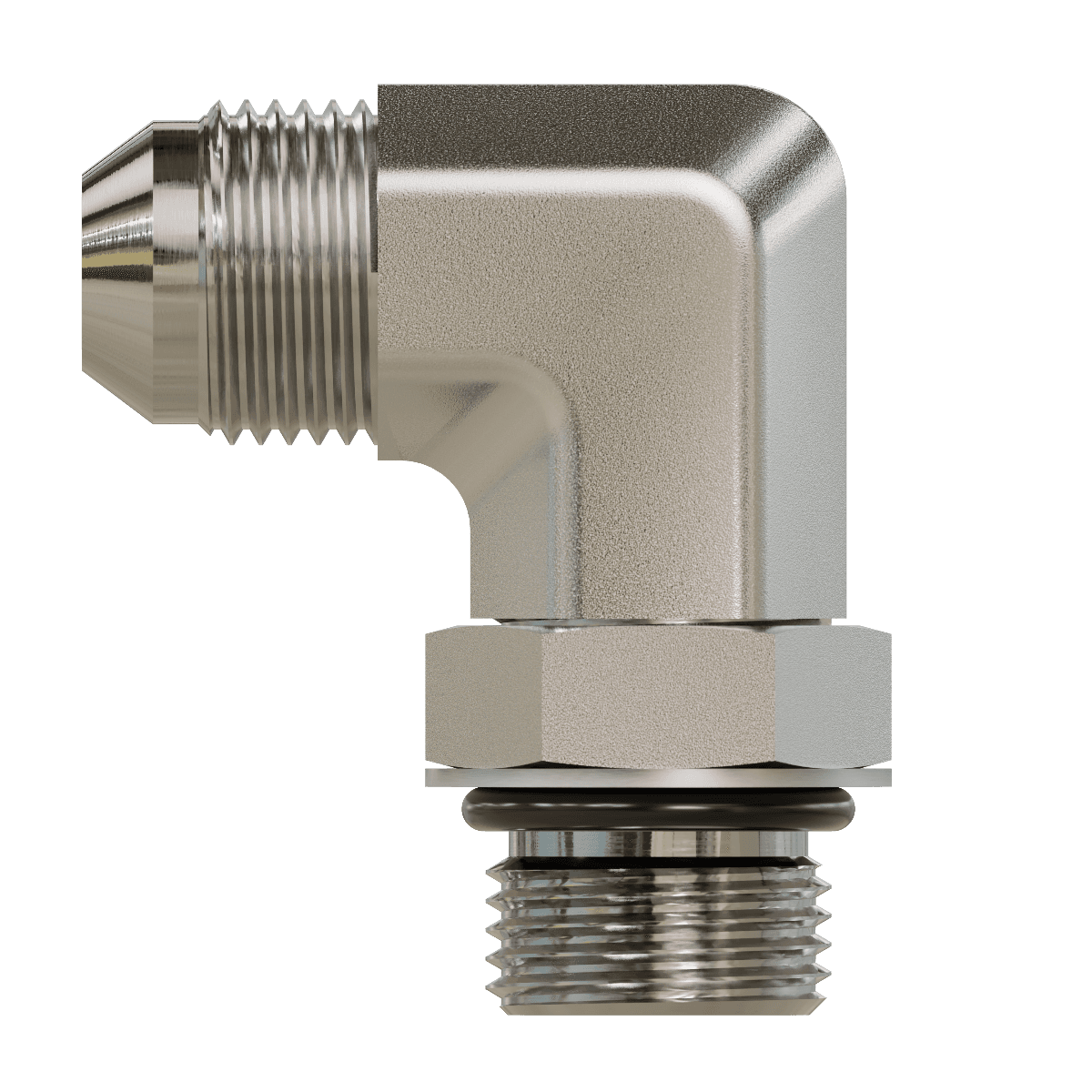 JIC to O-Ring Elbow 90&deg;