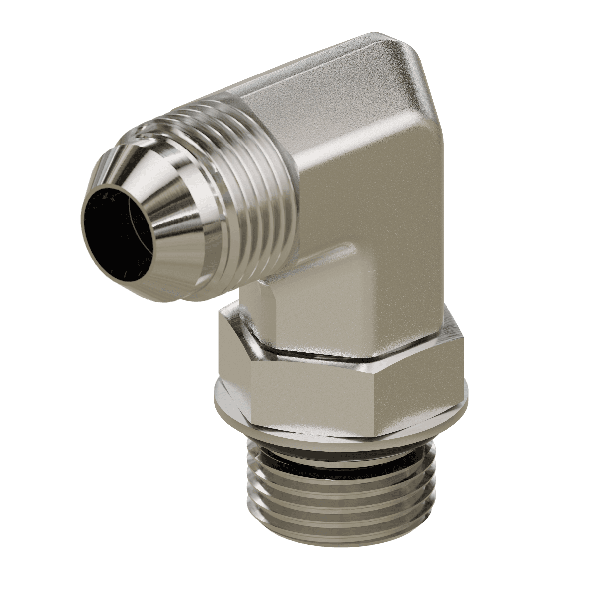 JIC to O-Ring Elbow 90&deg;