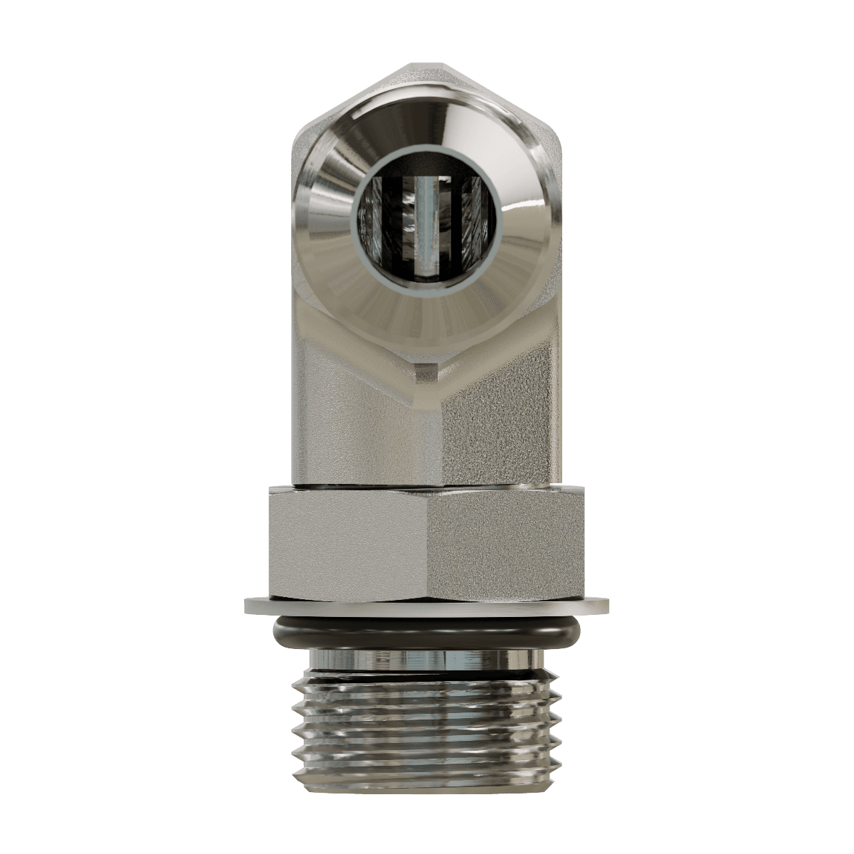 JIC to O-Ring Elbow 90&deg;