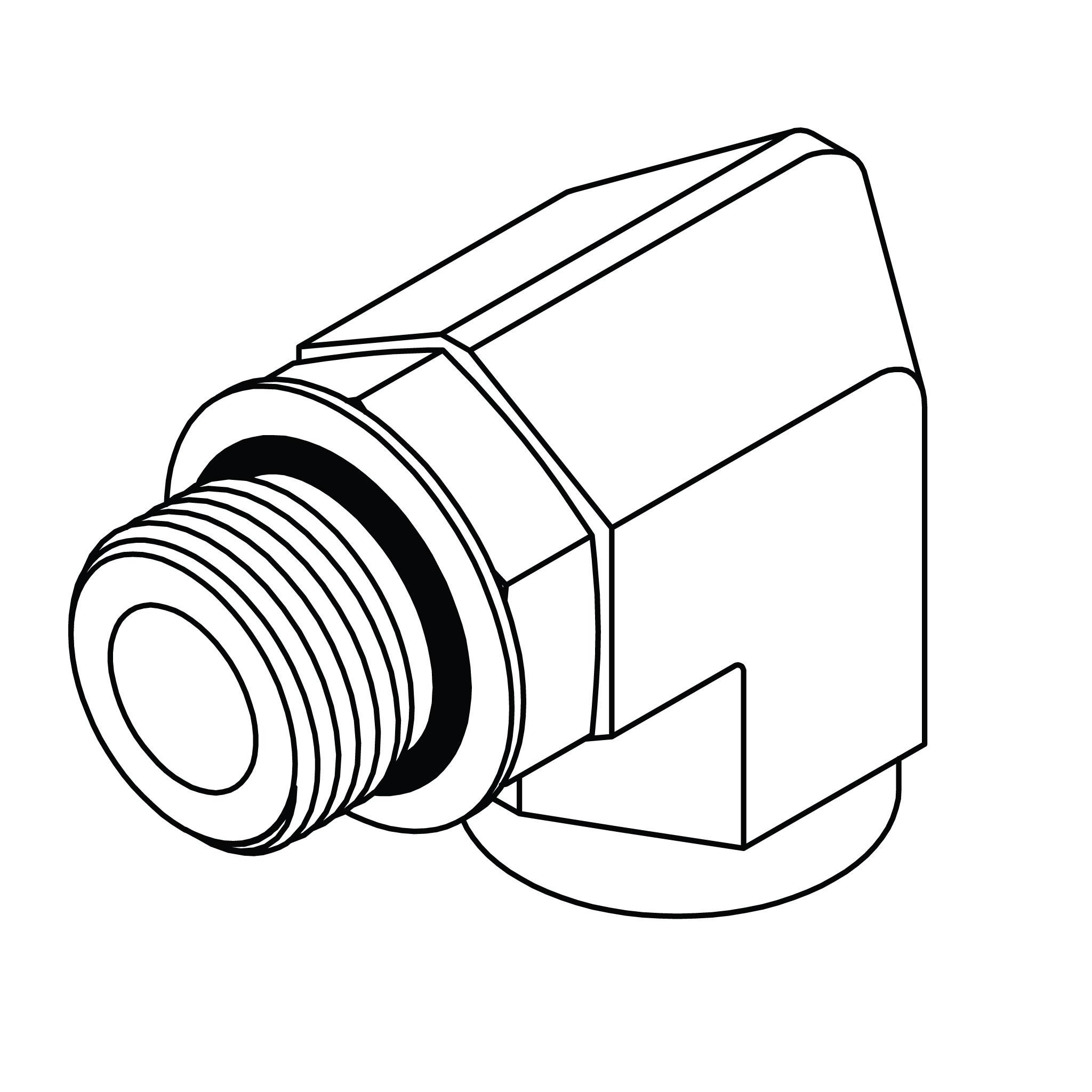 O-Ring to Pipe Elbow 90&deg;