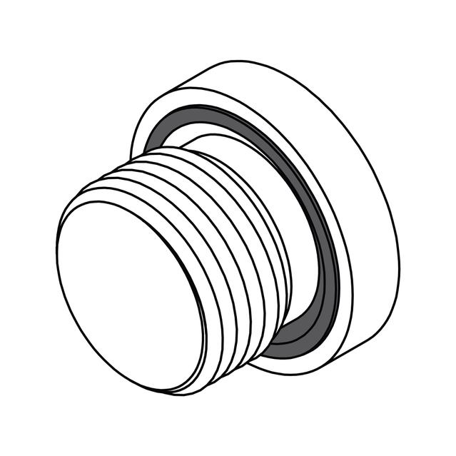 Metric Hollow Hex Plug
