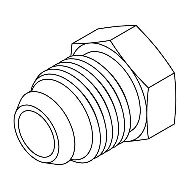 Komatsu Plug (30° Seat Metric Thread)
