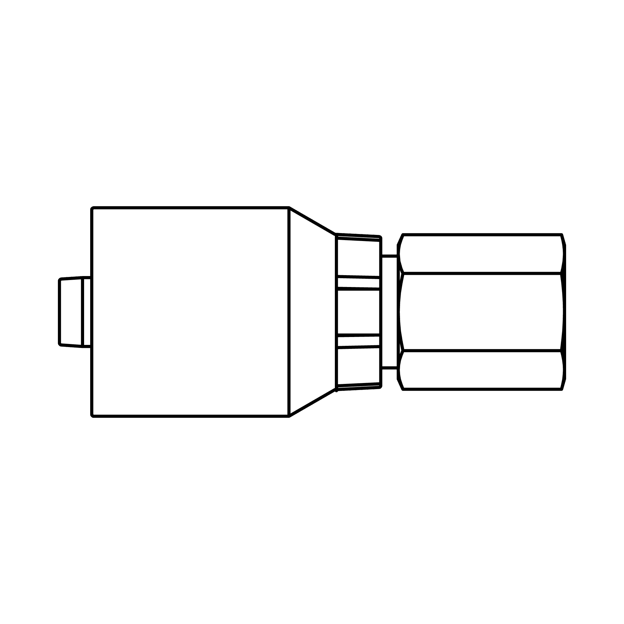 K Series-Wire Braided (Non Skive) to Pipe