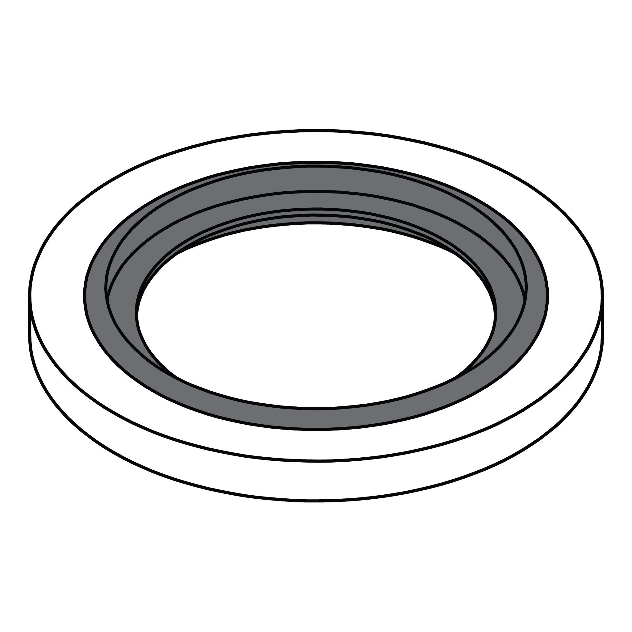 Bonded Seal for Metric Parallel Thread