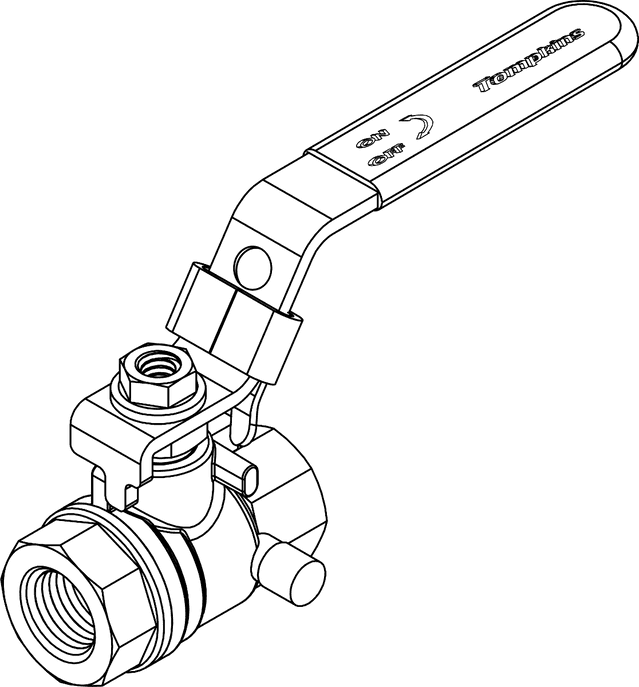 Venting-Locking Ball Valve