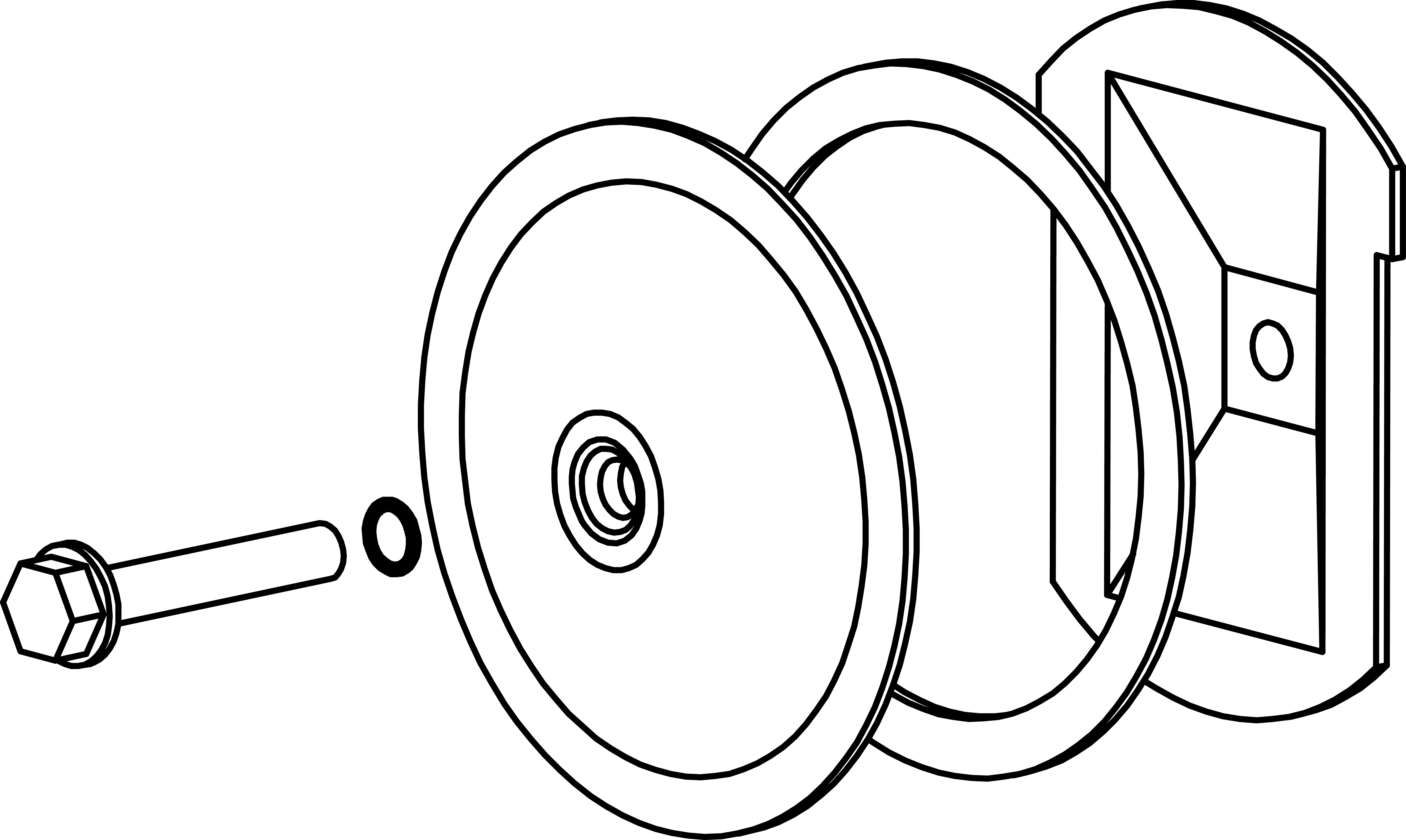 Cleanout Cover-Unplated Steel, Buna-N (Nitrile) Gasket