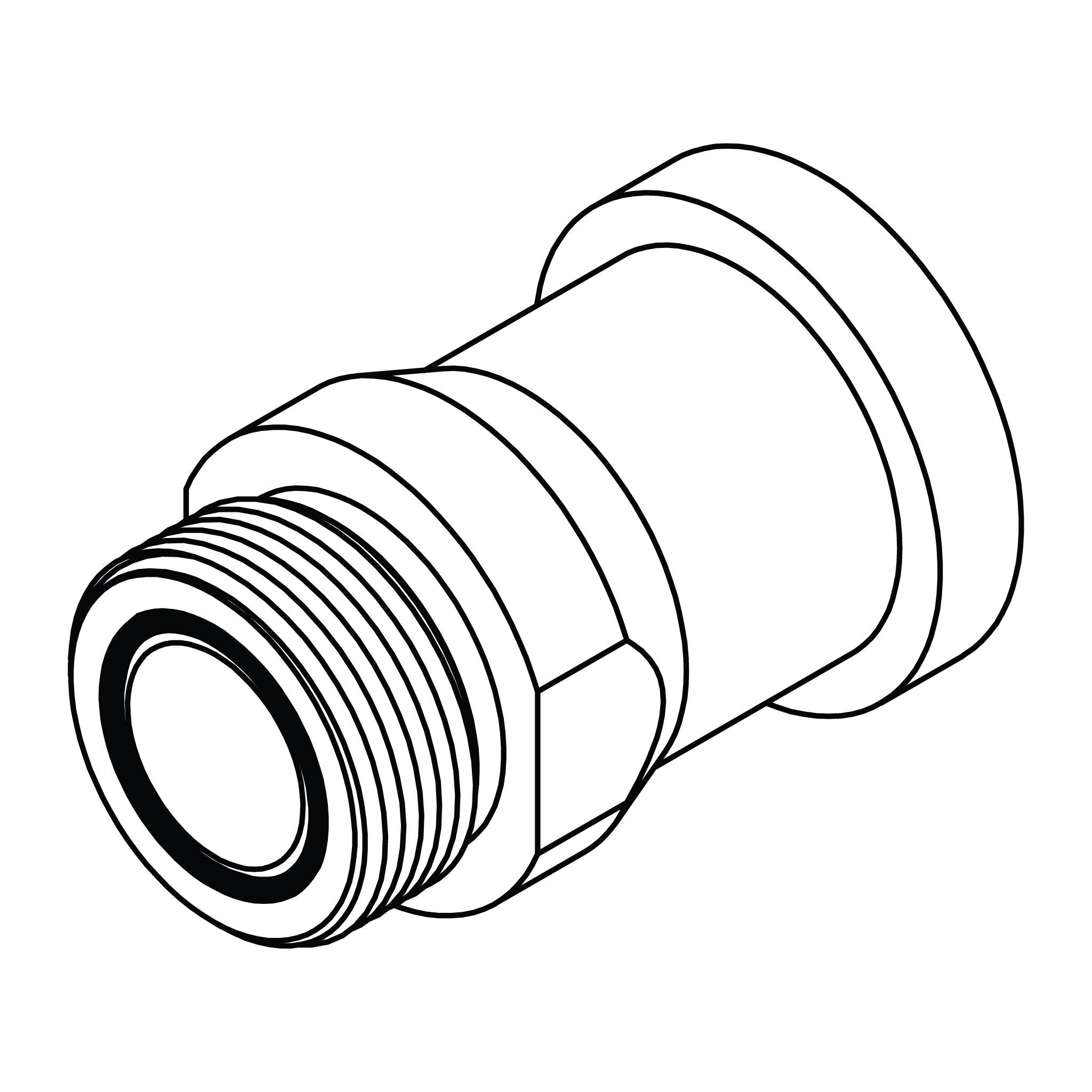ORFS to Flange - Code 62