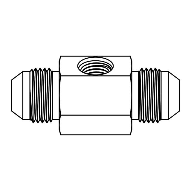 Gauge Port - JIC to JIC with -04 FP Port