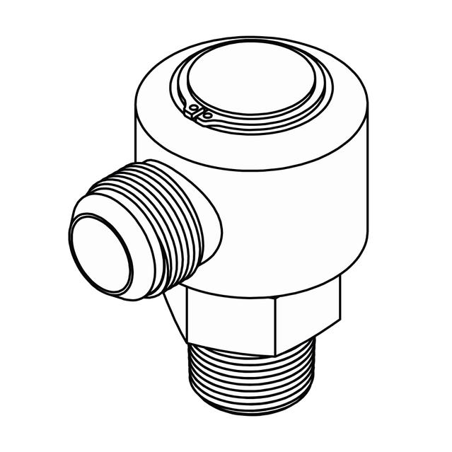 JIC to Pipe Elbow 90°