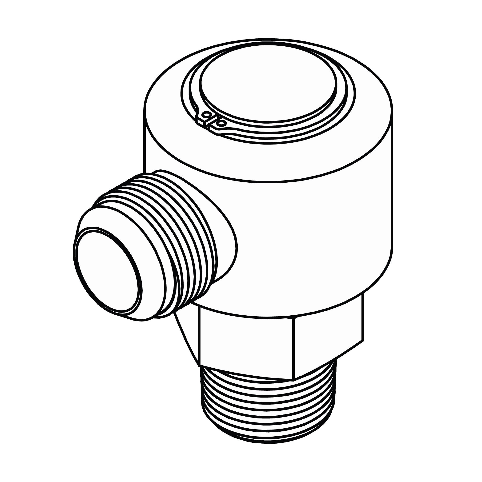 JIC to Pipe Elbow 90°