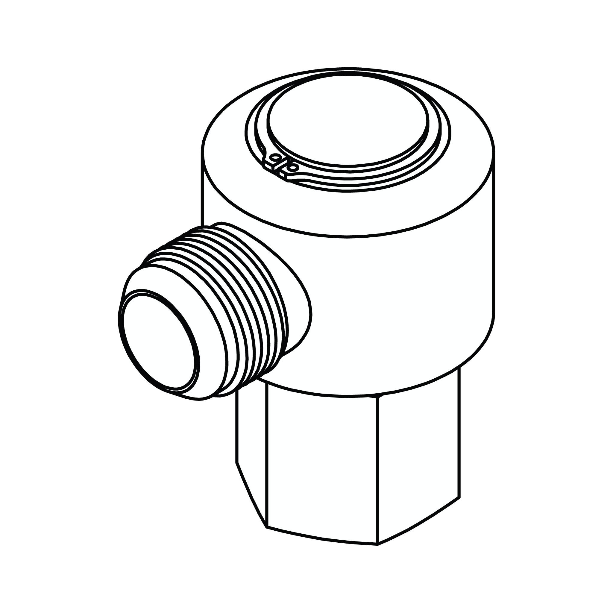 JIC to Pipe Elbow 90°