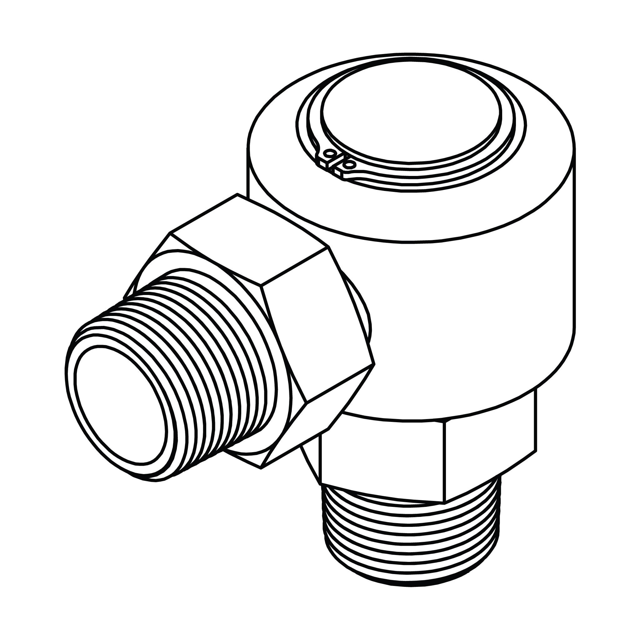 Pipe to Pipe Elbow 90°
