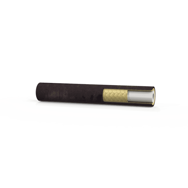 Hose ConstructionTube: Thermoplastic ElastomerReinforcement: Synthetic Fiber BraidCover: Polyurethane