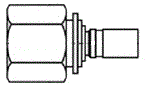 Microbore Hose End - ORFS Swivel