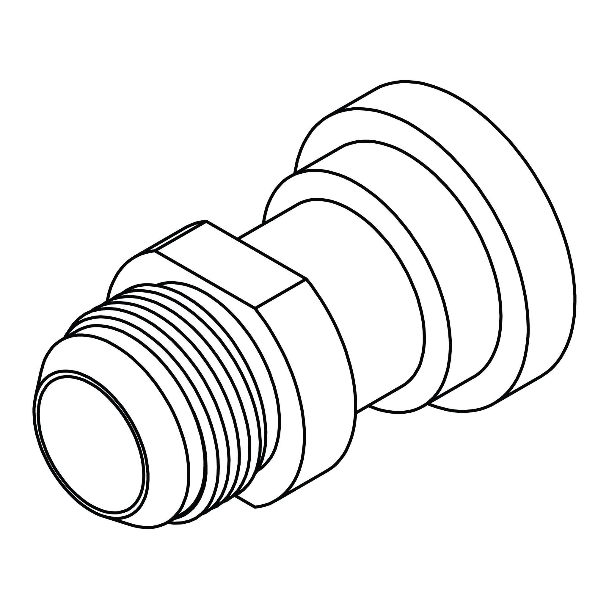 JIC to No Braze CAT Flange