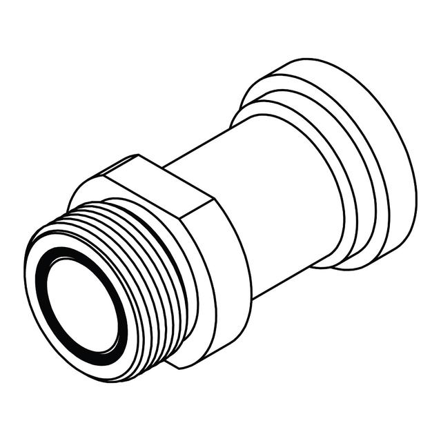 ORFS to No Braze Flange-Code 61