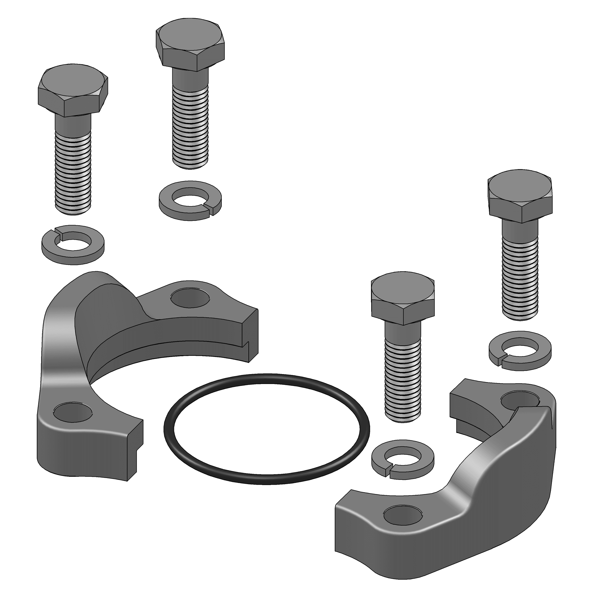 Split Flange Kit - CAT