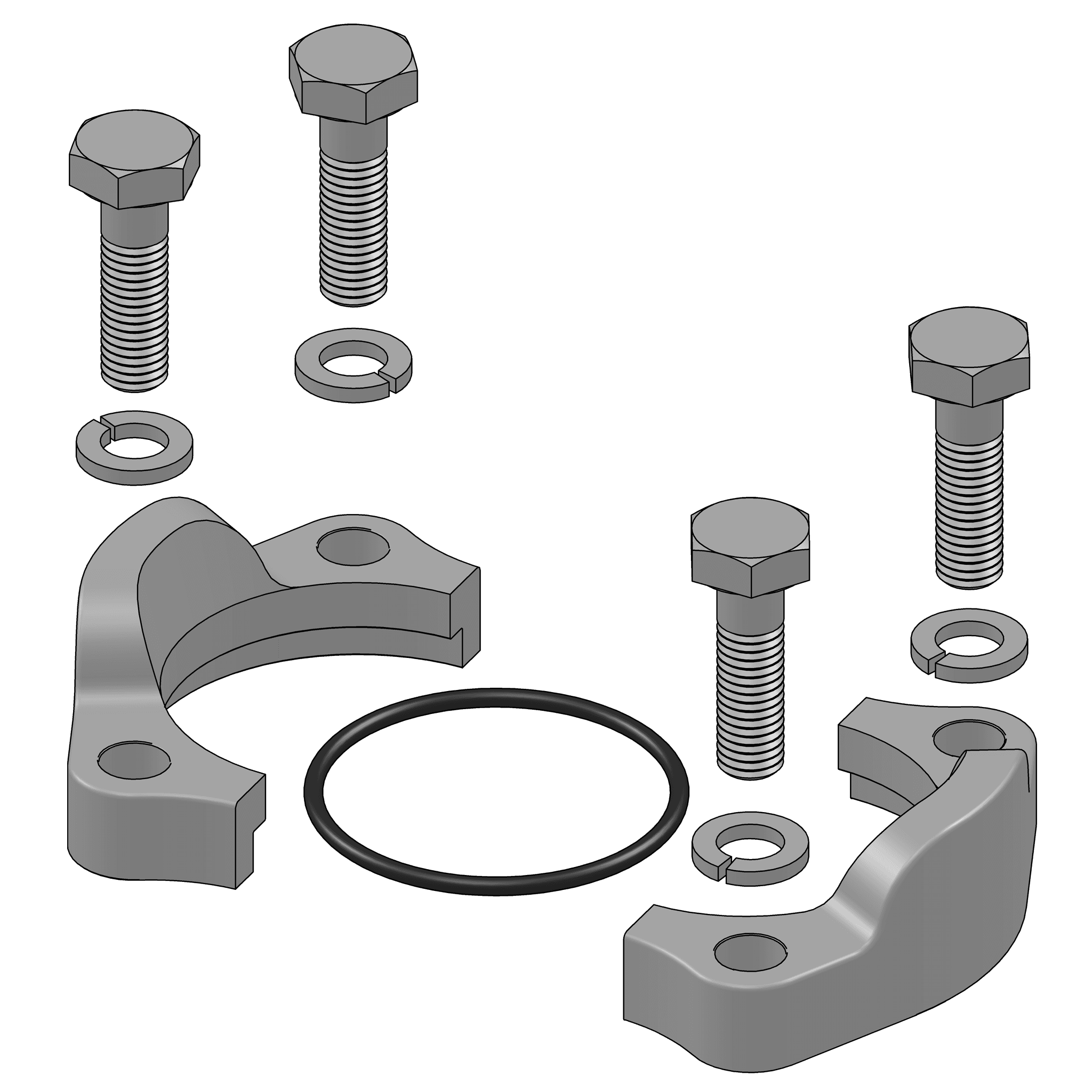 Split Flange Kit - Code 62