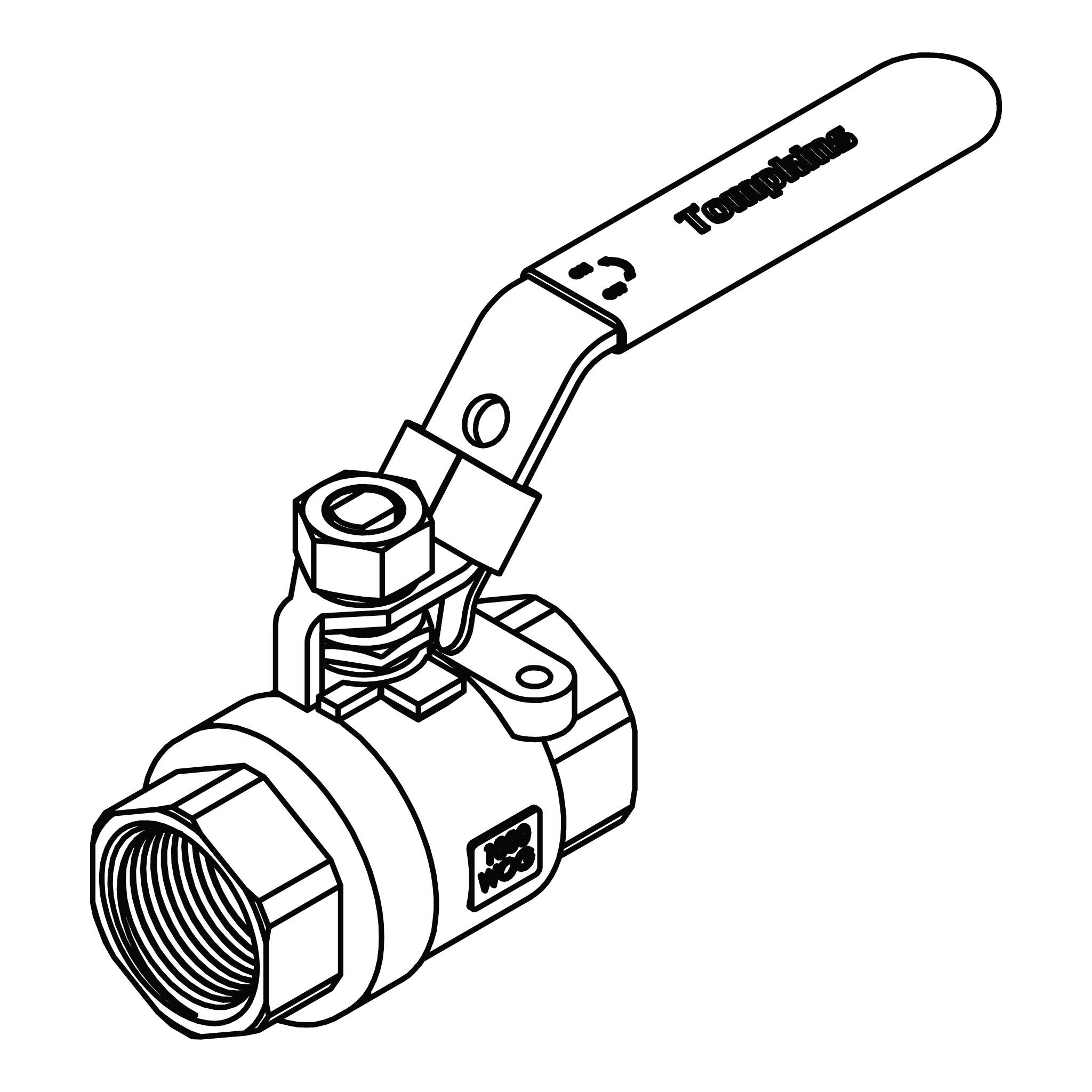 Female x Female Full Port Stainless Ball Valves