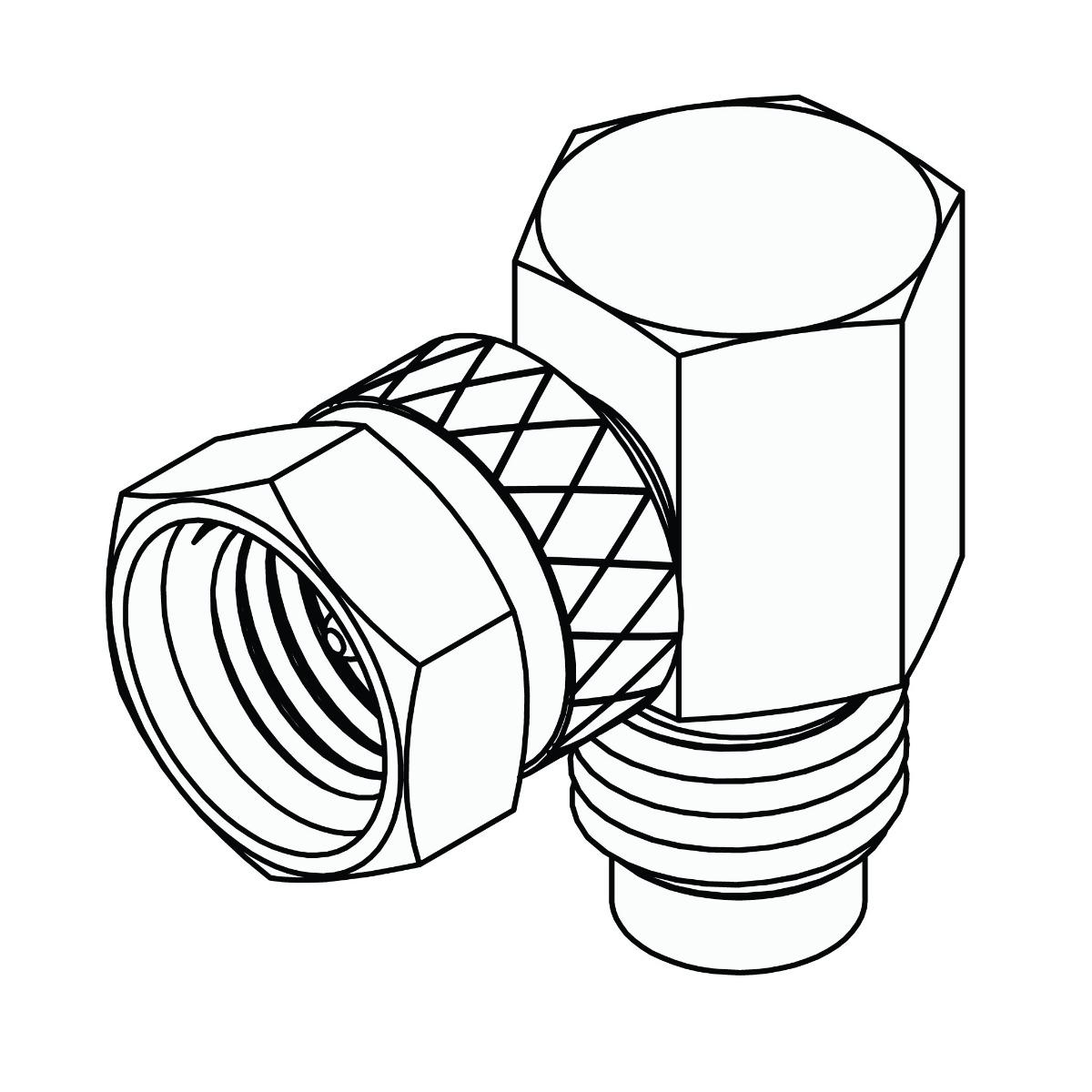 Test Point 90&deg; Elbow