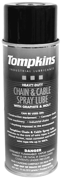 Chain and Cable Spray Lubricant