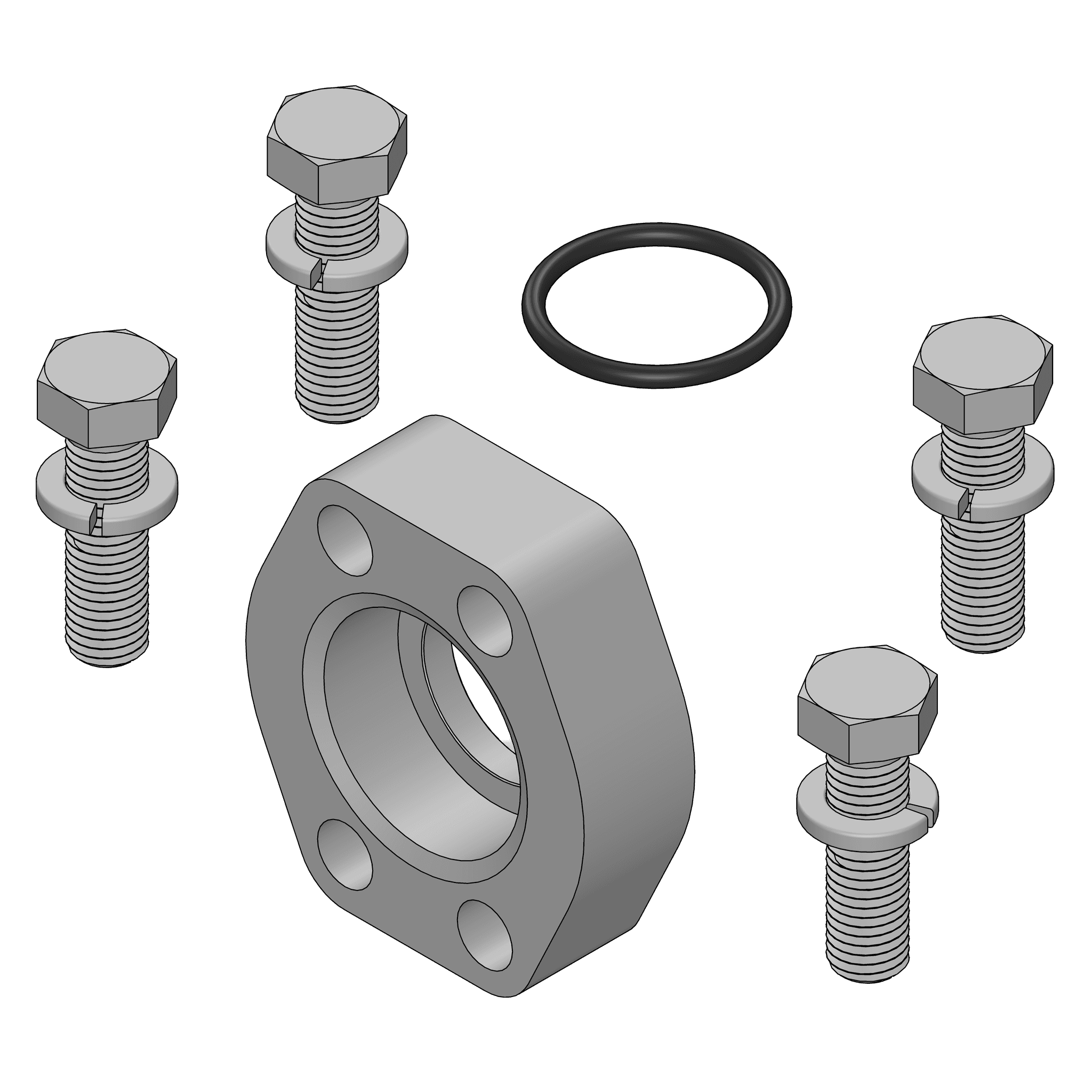 Pipe Weld Flange Pad Kit - Code 61