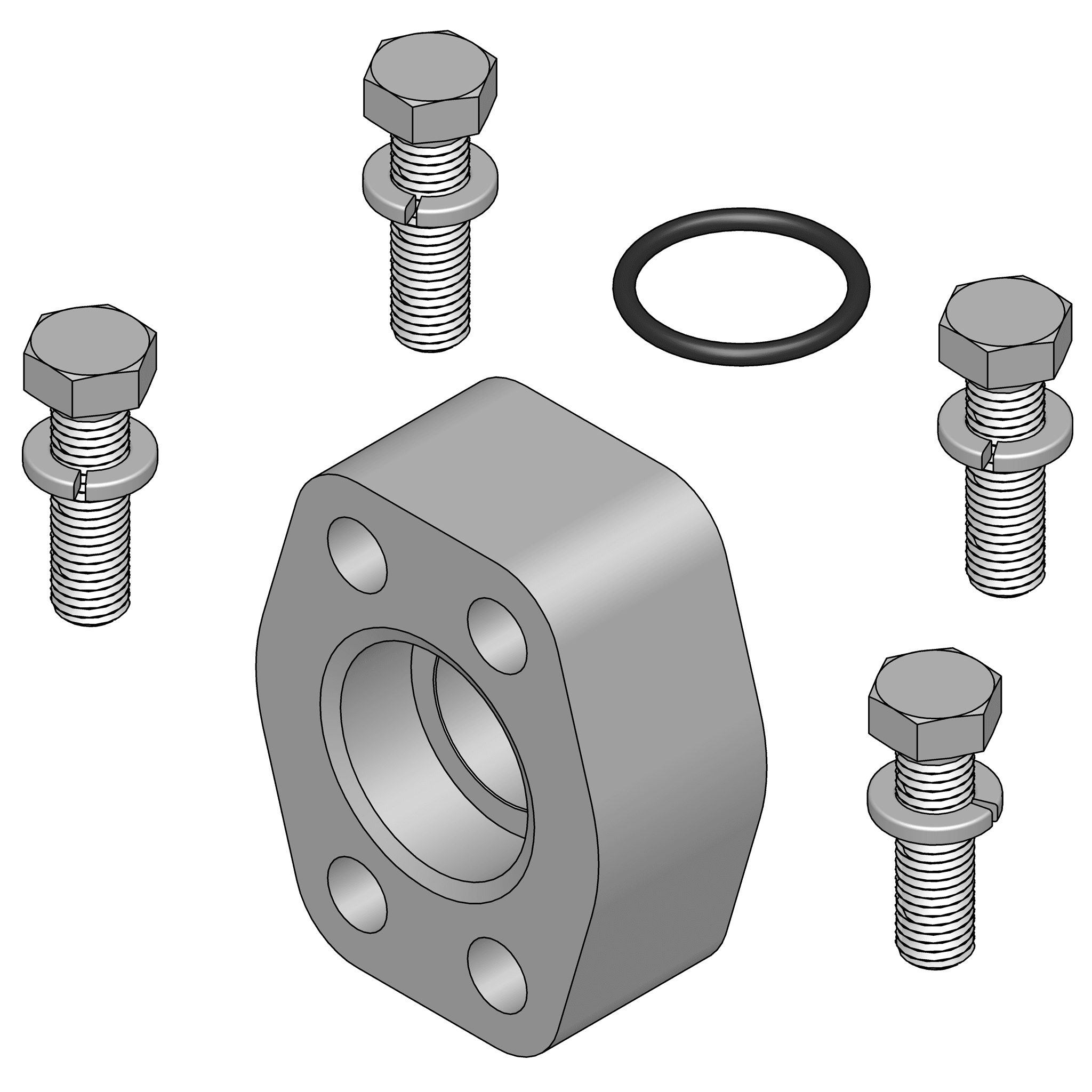 Pipe Weld Flange Pad Kit - Code 62