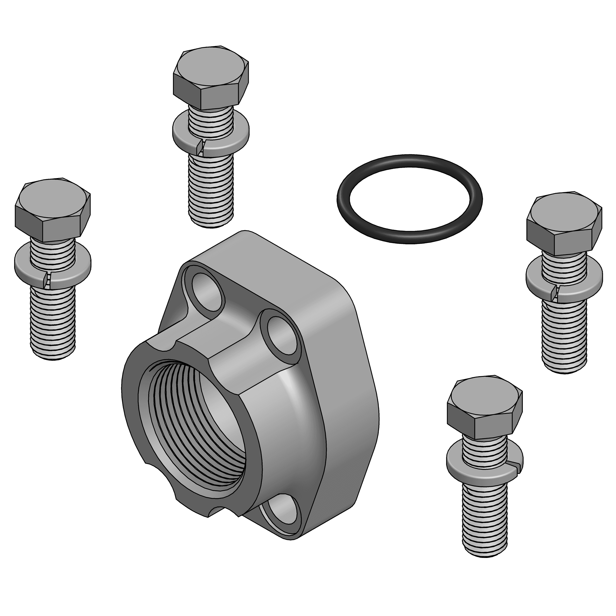 Pipe Flange Pad Kit- Code 61