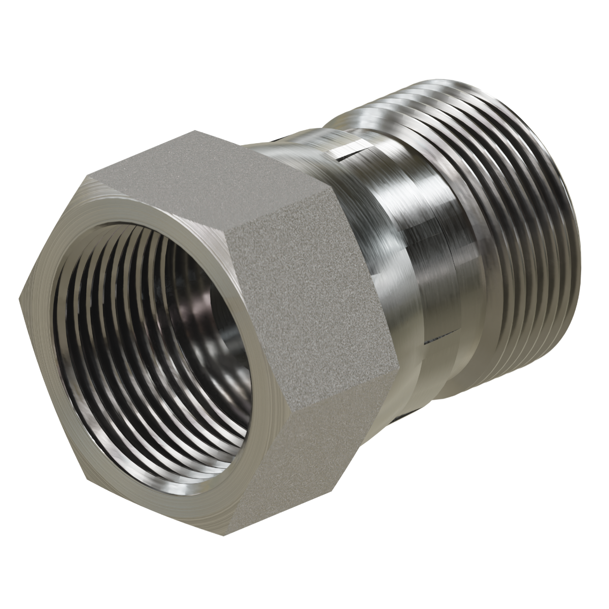 ORFS Swivel to ORFS Reducer