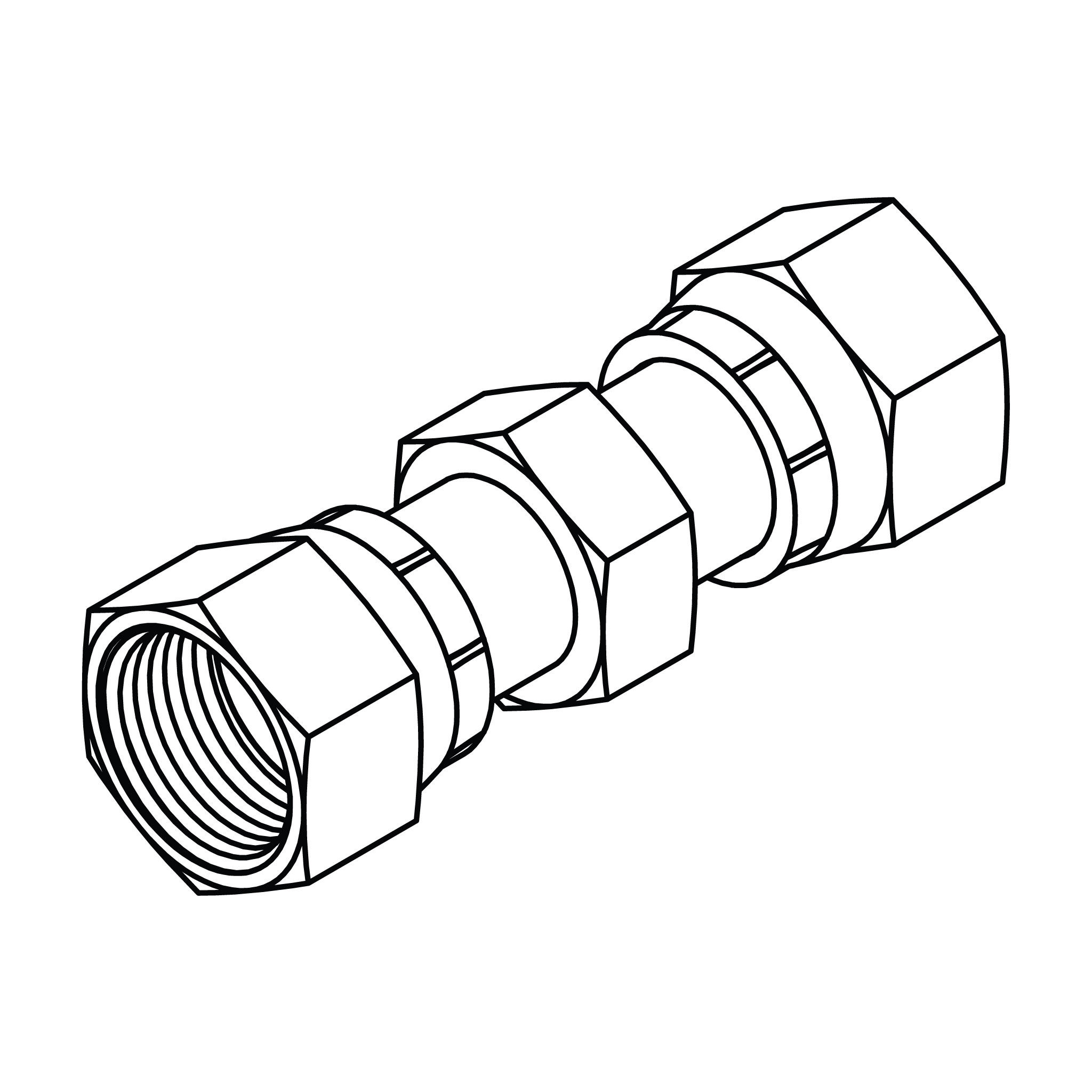 ORFS Swivel Union