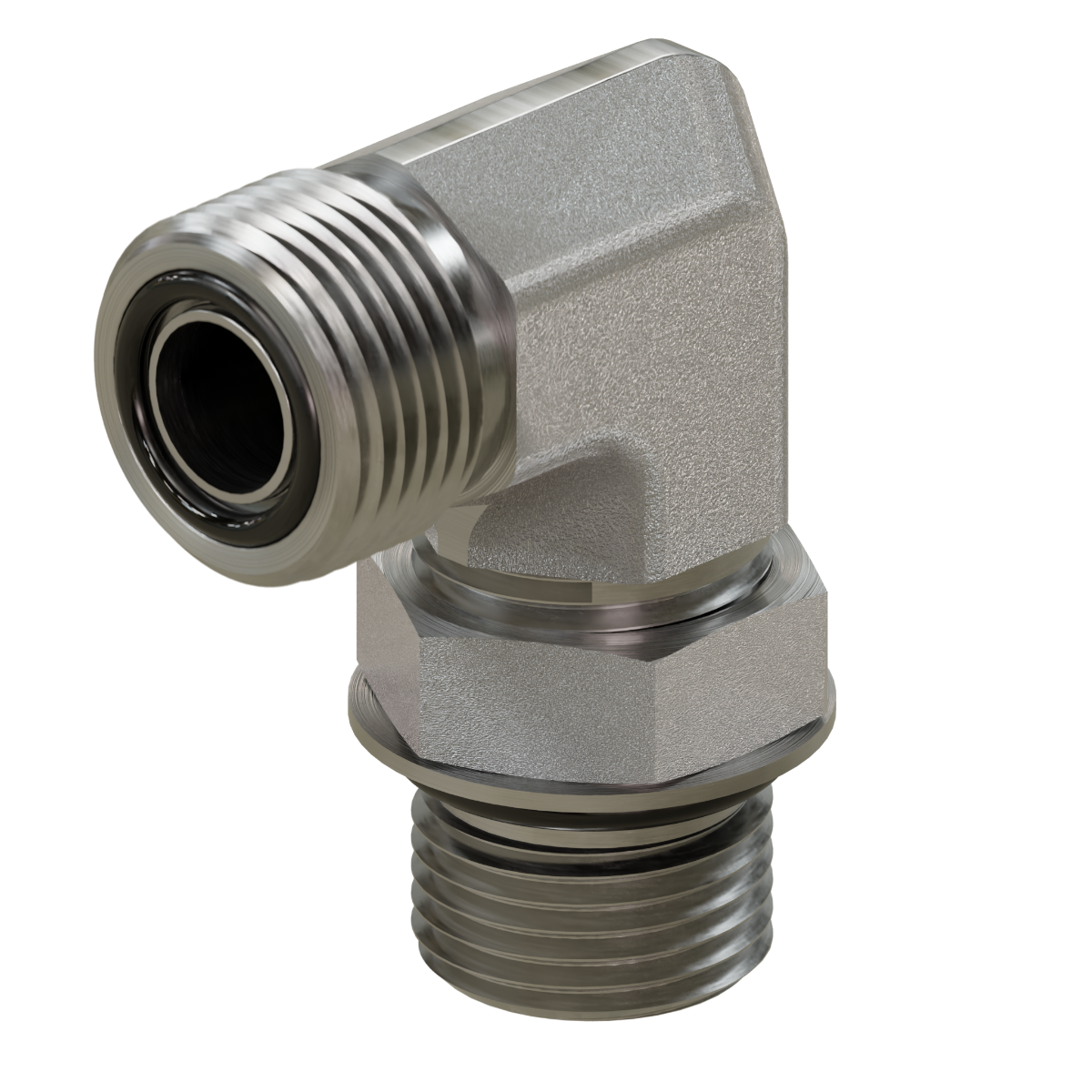 ORFS to O-Ring Elbow 90&deg;